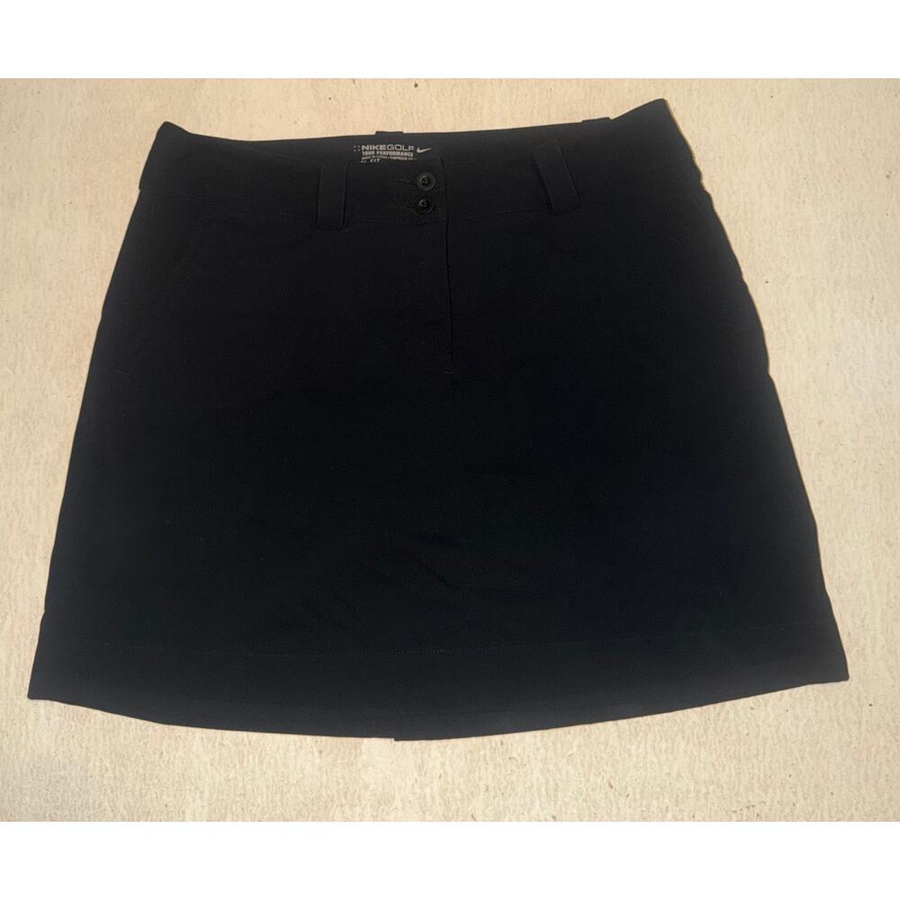 Nike golf tournament performance women’s black skort - Picture 9 of 14